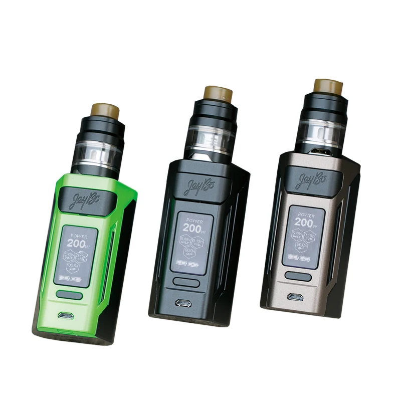Wismec Reuleaux RX2 20700 With GNOME Kit 200W E Cigarette RX2 20700 Box MOD Vape and 2ml 4ml Atomizer no 18650 battery 013