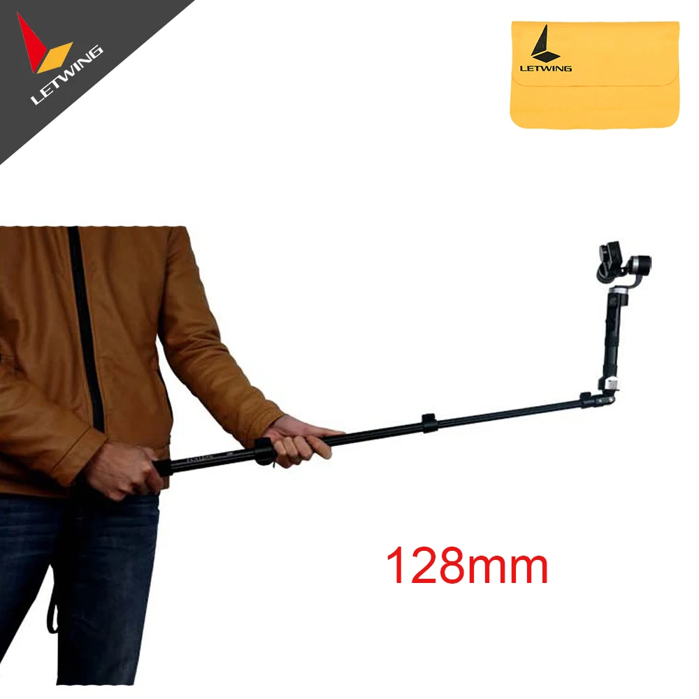 

Zhiyun Carbon Fiber Retractable Extend Monopod Extended Pole Stick Selfie Handle for Z1 Evolution Smooth C Q Gimbal Stabilizer
