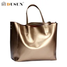 Dusun marke frauen-echtes echt leder handtaschen große umhängetaschen designer bolsas femininas