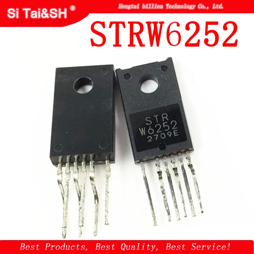 5pcs/lot STRW6252 STR-W6252 STR W6252 TO-220 Power module TO220-6F LCD power management chip