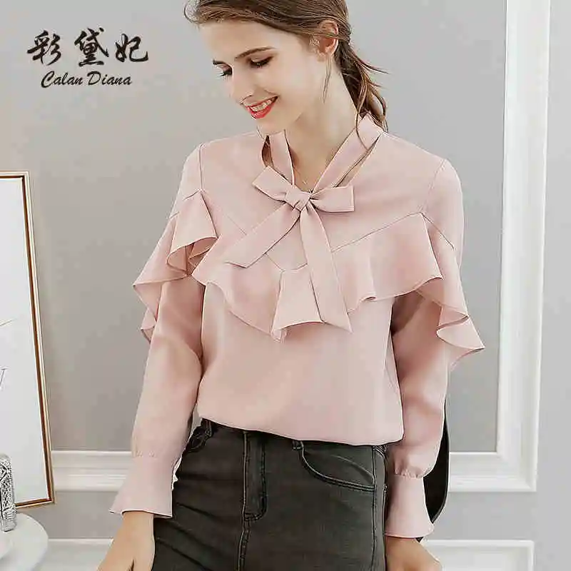 

Temperament base dress 2019 spring and summer new women's long-sleeved stitching fashion dress temperament Korean version