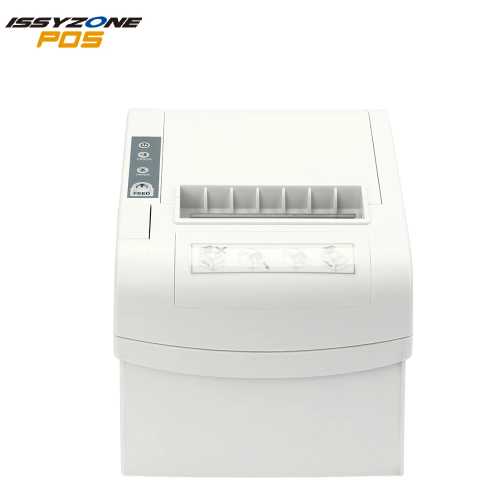IssyzonePOs 80 80mmthermal استلام طابعة الباركود طابعة محلية لمطعم المطبخ POS طابعة USB/المسلسل/إيثرنت
