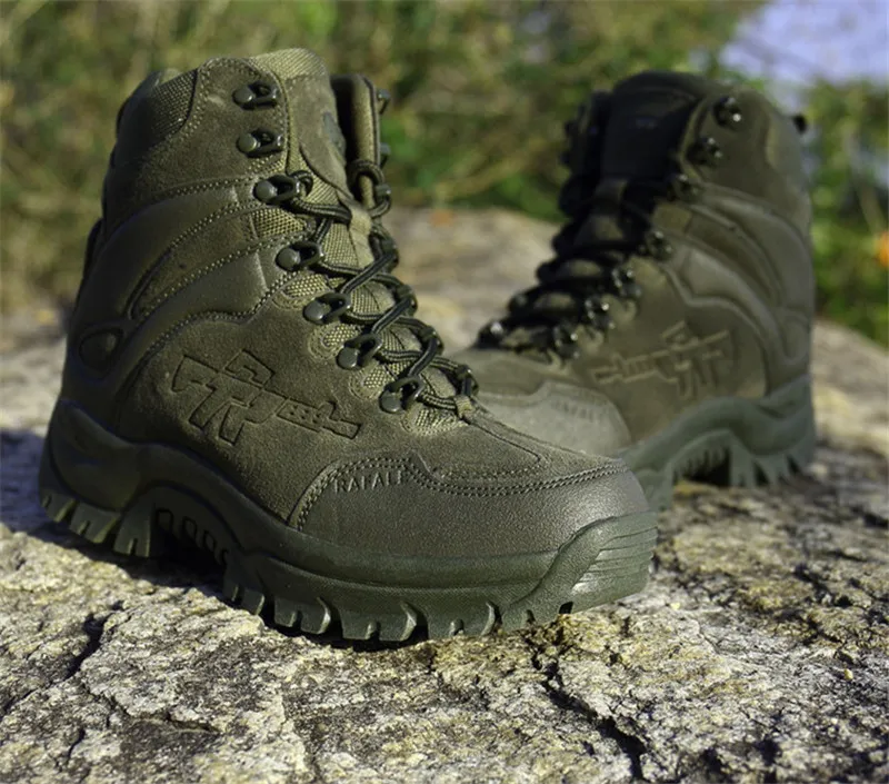 KOZLOV/тактические военные ботинки для пустыни; мужские армейские ботинки для охоты, походов, работы; защитные ботинки; зимняя кожаная повседневная обувь