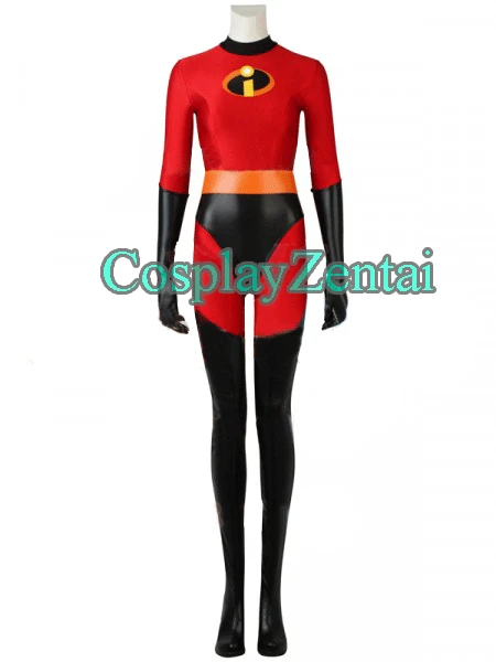 

The Incredibles Elastigirl Spandex Woman Catsuit Superhero Costume Halloween Costumes for woman