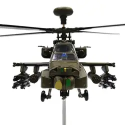 1/72 масштаб черный Hawk AH-64 вертолет Apache армейский боец авиационный самолет модели взрослые детские игрушки военные