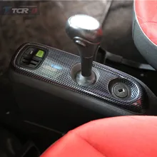 TTCR-II для Mercedes-Benz Smart Fortwo 2009- украшение интерьера автомобиля коробка передач автомобиля Стайлинг Аксессуары Автомобильная Наклейка ABS патч