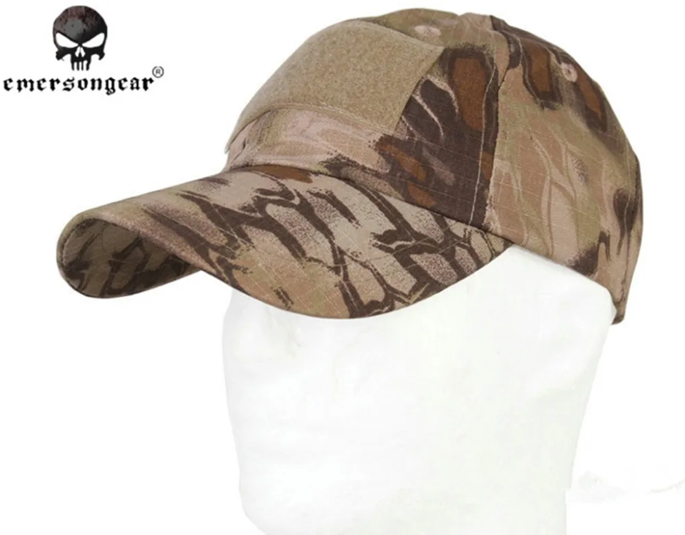 EMERSON Baseball Cap Military Tactical Army Anti-scrape Grid Fabric Kryptek Highlander HLD EM8715 Hunting Caps | Спорт и развлечения
