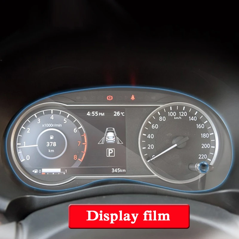 Gps навигационный экран Защитная пленка для стекла для Nissan Kicks-Н. В. приборная панель дисплей экран пленка автомобиля внутренние аксессуары