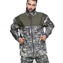 Армейская Военная Мужская водонепроницаемая камуфляжная тактическая куртка для охоты, кемпинга, Флисовая теплая мужская куртка, верхняя одежда, теплая камуфляжная одежда