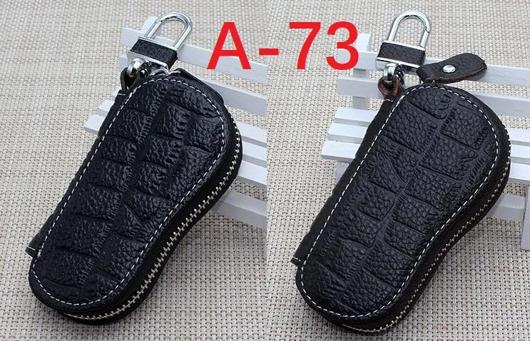 

New car key bag unisex key case leather key case simple large capacity