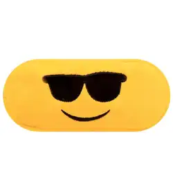 Милые 3D Kawaii мультяшная ручка случае улыбка лицо Emoji выражение пенал Плюшевые Сумка школьная студент etui Trousse школьников stylo
