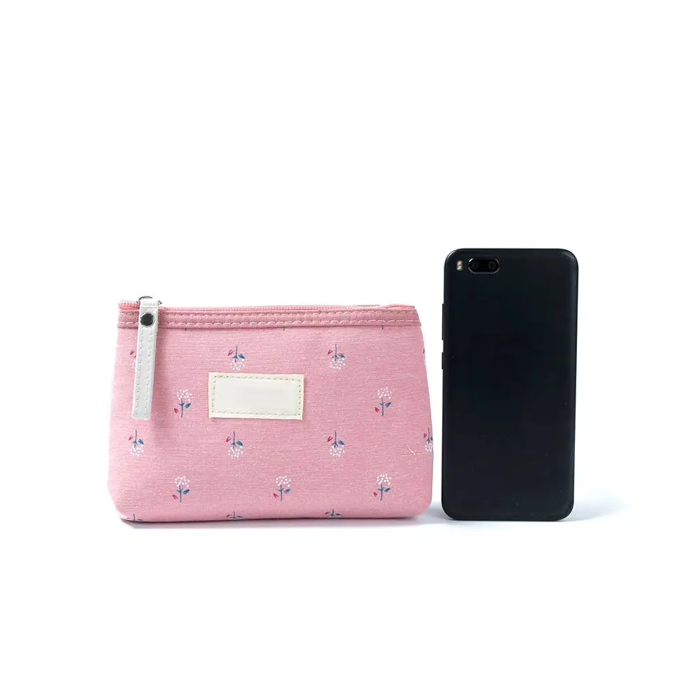 

Women Travel Cosmetic Bag Brush Organizer Printing Zipper Toiletry Case Lady Makeup Bags LBY2018