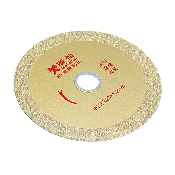 

1.2mm Ultra Thin Saw Blade Diamond Cutting Disc Tool for Glass Ceramic 110mm x 20mm