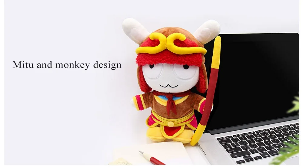 Xiaomi Mijia милый Wukong Mitu кролик 25 см кукла Мягкий PP Хлопок мультфильм дети игрушки для девочек мальчиков Детский подарок на день рождения