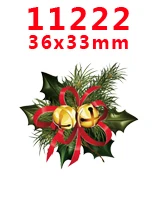 30 шт. плоское украшение из смолы ленты Рождество смолы pr11222