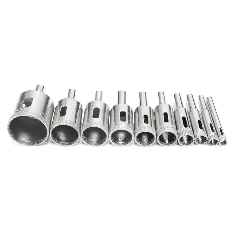 10pcs 6-30mm Forstner Wood Drill Bit Self Centering Hole Saw Cutter Woodworking Tools Set Forstner Drill Bits