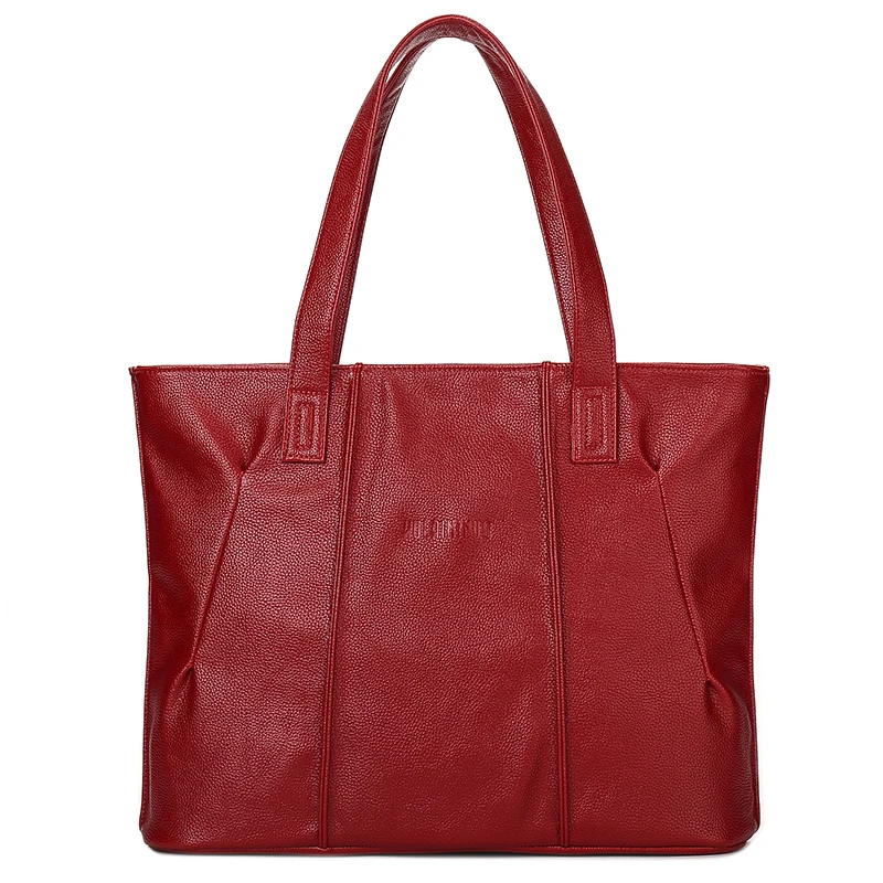 

2018 new fashion leather handbag middle-aged mother bag large capacity handbag shoulder ladies big bag