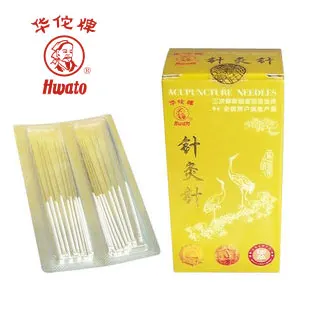

huatuo non-disposable Acupuncture needle silver surface acupuncure needle 200 pcs/boxes reusable