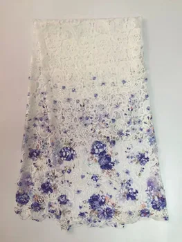 

new style High quality African guipure lace fabric for sewing.Multi african cord lace fabric for nigerian wedding J4955