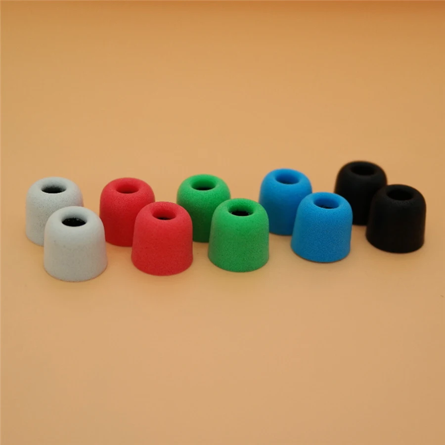 2 Pair/lot Earphone Caps Cover in ear Eartips Sponge tips Ear Pads Earbuds Cups for Headset