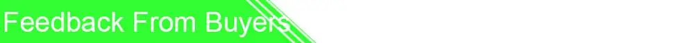 feedback from buyers