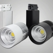 Высокая Мощность свет следа 30 Вт удара рельса прожектор равна 300 Вт галогенная лампа 110 В 120 В 220 В магазин украшения