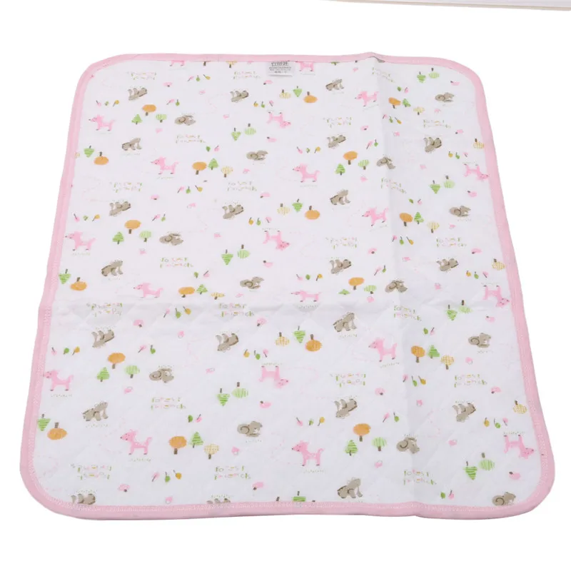 Jual Anak anak Newbown Kartun Dicetak Reusable Popok Katun Popok Kasur Tahan Air Lembar Mengubah Mat Bayi Tempat Tidur Pad