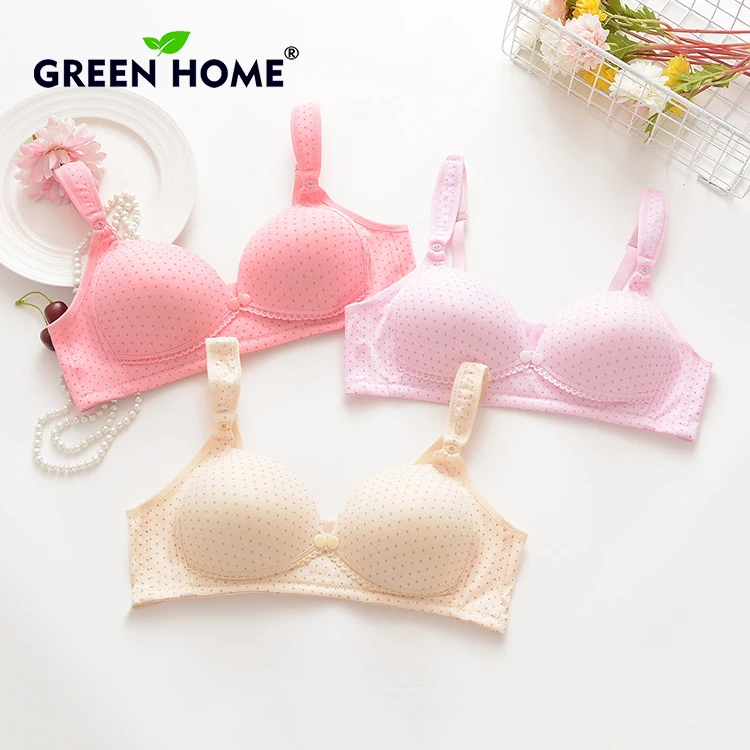 Green Home 2018 Maternity Bra for Feeding Cotton Bra for Pregnant Women