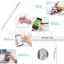 Active Pen емкостный Сенсорный экран ручка для iPad 9,7 дюймов iPad Air 2 1 планшет для iPhone X Высокое точность грифель карандаша
