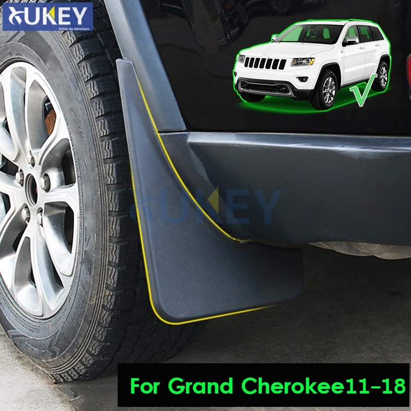 Для Jeep Grand Cherokee WK2 2011 2018 набор передние и задние брызговики для автомобиля 2012 2013 2014