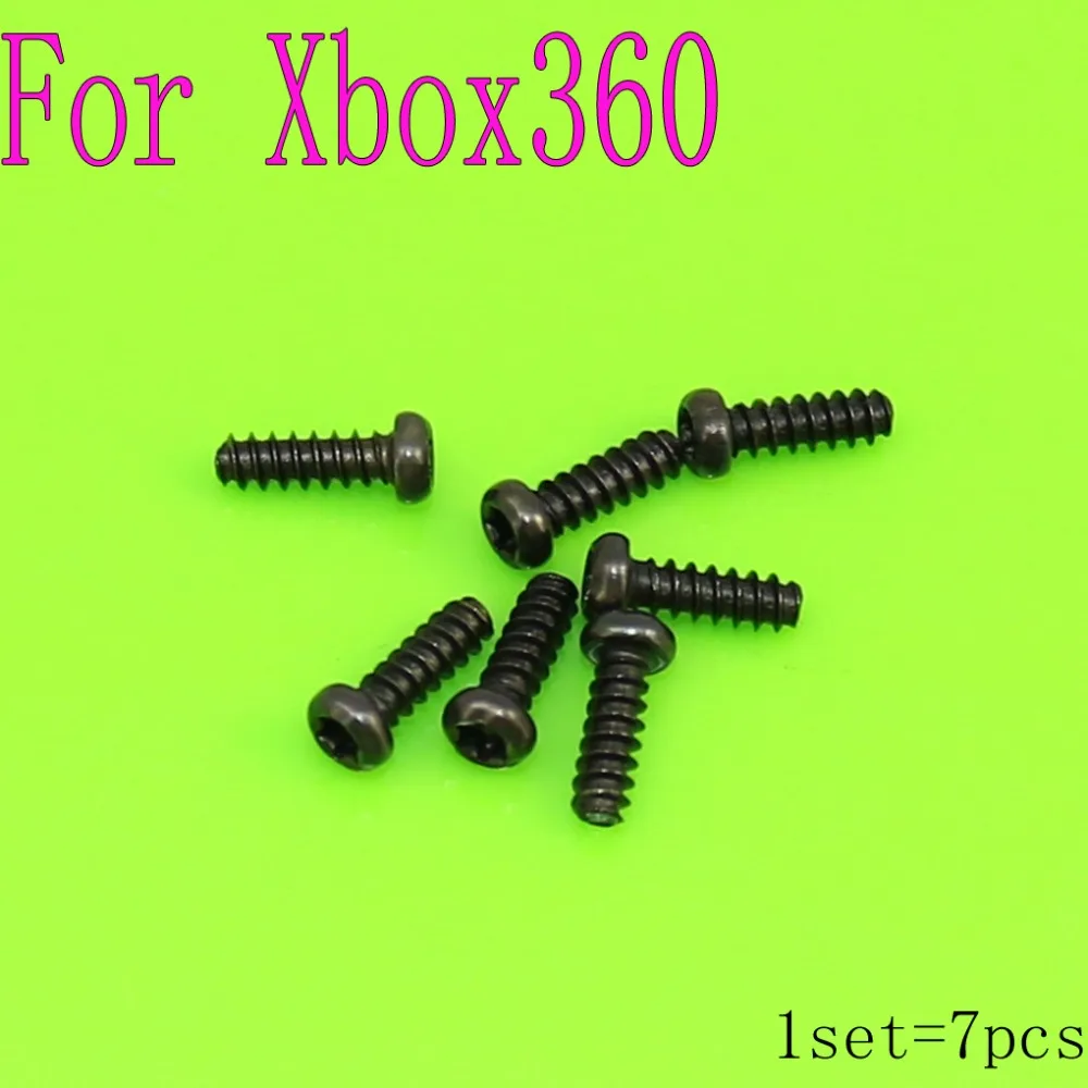 1 Set = 7pcs Hexagon Replacement Screws Cap Repair Kit for Xbox 360
