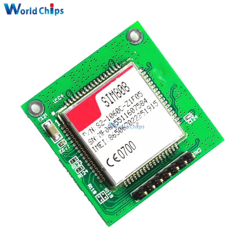 SIM808 GSM/GPRS/GPS модуль беспроводной платы четырехдиапазонная макетная плата с