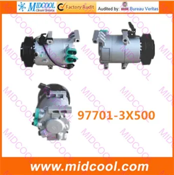 

HIGH QUALITY AUTO AC COMPRESSOR VS12E FOR 97701-3X500 977013X500