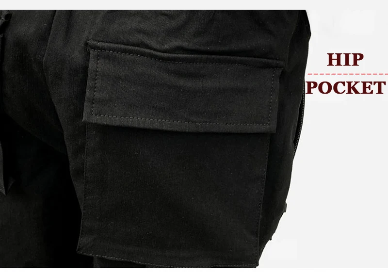Популярные мужские зауженные брюки с боковыми карманами в стиле хип-хоп; лоскутные брюки-карго; рваные спортивные брюки; брюки для бега;