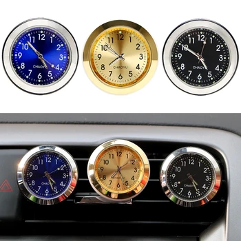 

Car Clock with Perfume Air Conditioner Clip Car Air Freshener Luminous Ornament Auto Outlet Aromatherapy Interior Accessories