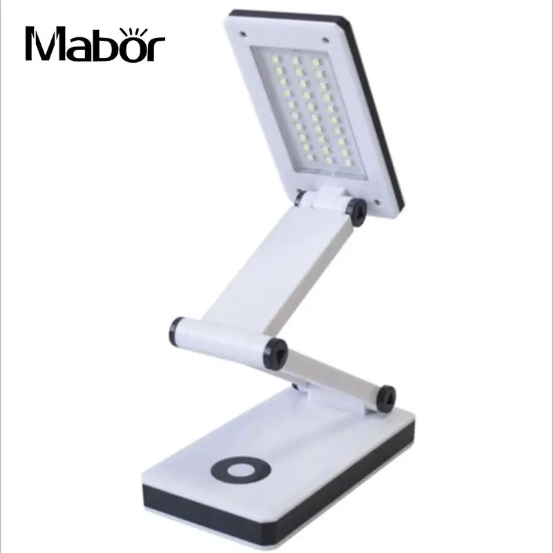 

30 LED SMD Portable Foldable Rechargeable Desk Table Reading Light Lamp 4AAA/USB