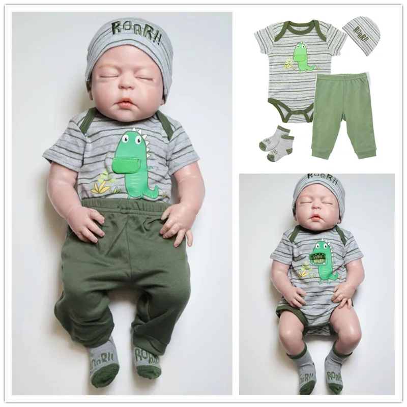 Dino Embroidery Cartoon Newborn Baby Clothes Set Baby Boy Rompers Summer Clothing Toddler Onesie Sock Recien Nacido Baby Romper Dino Embroidery Cartoon Newborn Baby Clothes Set Baby Boy Rompers Summer Clothing Toddler Onesie Sock Recien Nacido Baby Romper