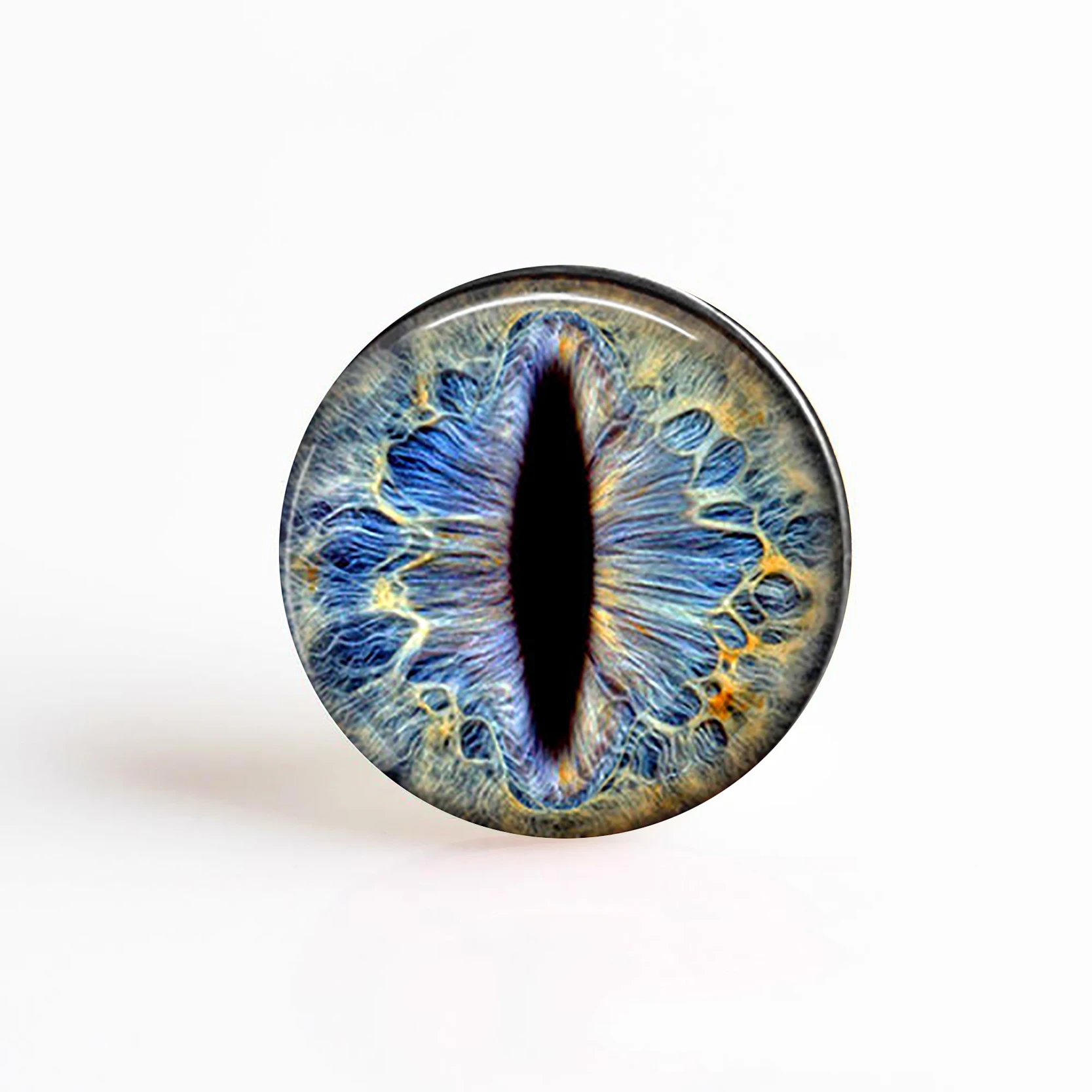 Frost Dragon Eye Resin Glass Cabochon Diy Pendant Accessories Glass Dome Jewelry Jewelry