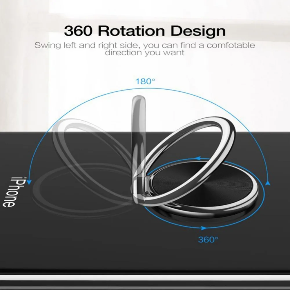 Metal Finger Ring Holder Phone Stand For Xiaomi mi8 SE Samsung s9 s8 s7 Cell Phone Mobile Ring Holder Finger Phone Ring Holders Metal Finger Ring Holder Phone Stand For Xiaomi mi8 SE Samsung s9 s8 s7 Cell Phone Mobile Ring Holder Finger Phone Ring Holders