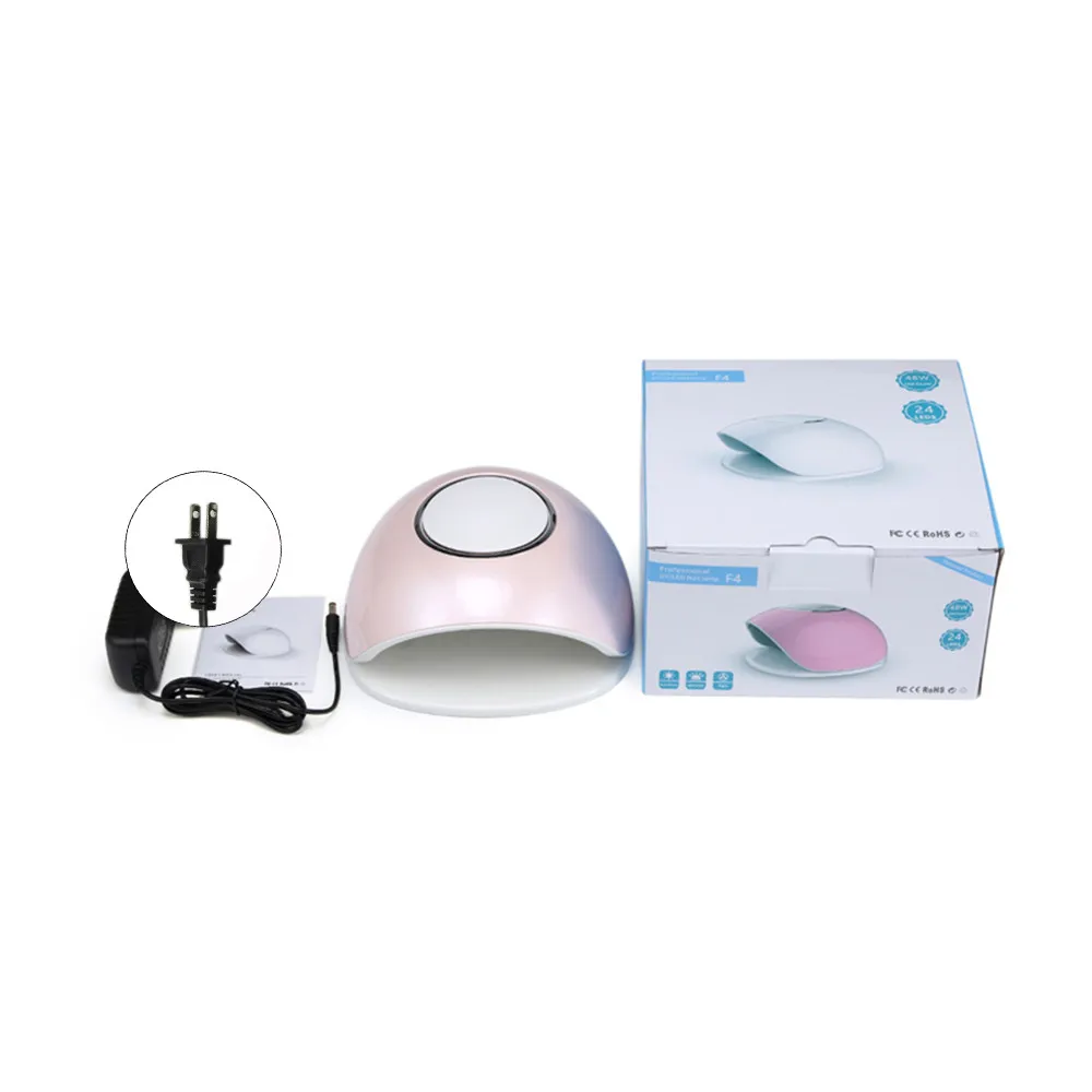 

USPS UVLED Lamps Lights Automatic Sensor Profi LED UV Nail Lamp Nail Dryer for all gel 50W UV Lamp Timer 10s 30s 60s 90s 120s