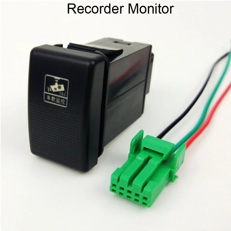 

LED Spot Light Radar Parking Sensor Camera Recorder Monitor Tailgate Trunk Switch Button Wire For Mazda 3