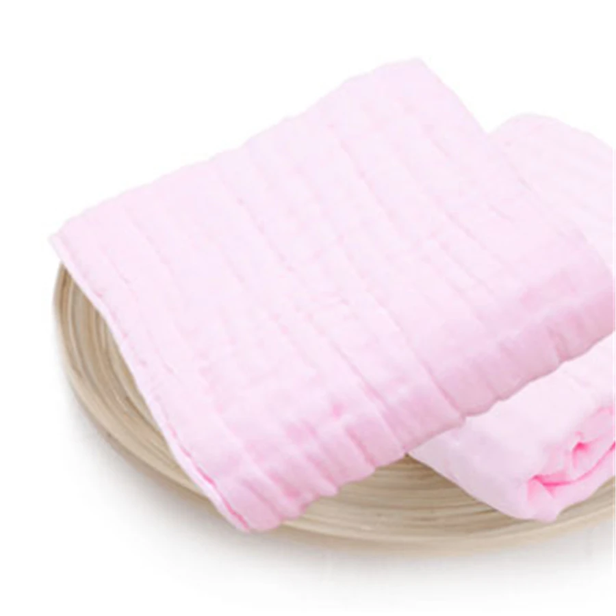 Soft Newborn Baby Cotton Towels Set Washcloth Washcloth Gauze Blanket