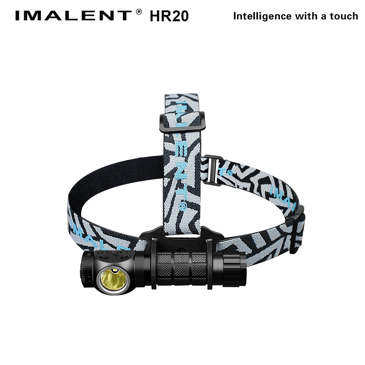 

IMALENT Hr20 Lampe Frontale Puissante Rechargeable a Led Headlamp High Power Flashlight Foreheads Light Camping Cycling Fishing