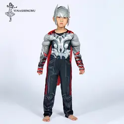 Raytheon Костюм Marvel фильм мстители супергерой косплей костюм косплей аниме мальчик боди Хэллоуин Детские костюмы для вечерние