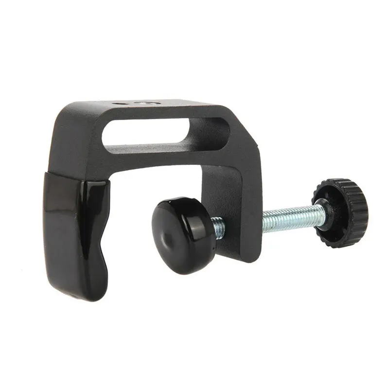  Q-Type Multifunctional Clip Clamp With 1/4 and 3/8 Screw For Battery Power Pack Studio Light Flash 