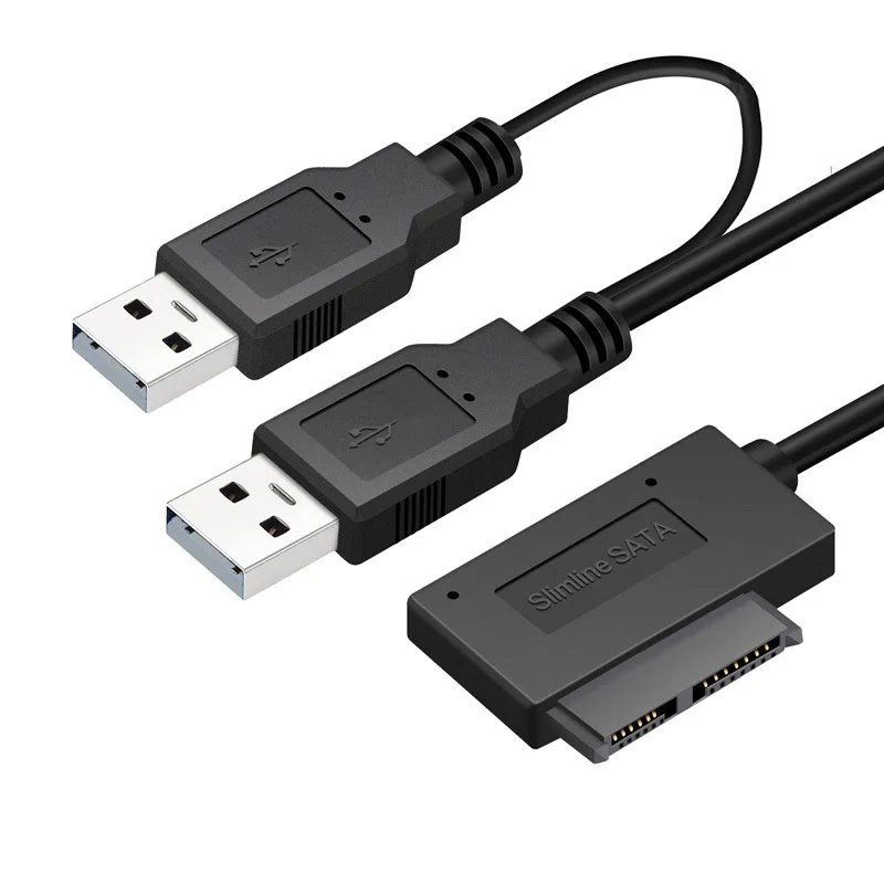 Кабель адаптер JONSNOW SATA на USB 2 0 6 контактов 7 13 внешний кабель питания для жесткого