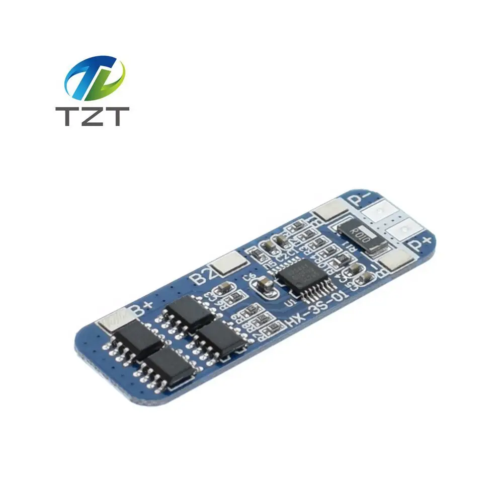 

1pcs TZT teng 50x21x1mm 10A BMS Charger Protection Board for Pack of 3 18650 Li-ion lithium Battery Cell WHolesale Price
