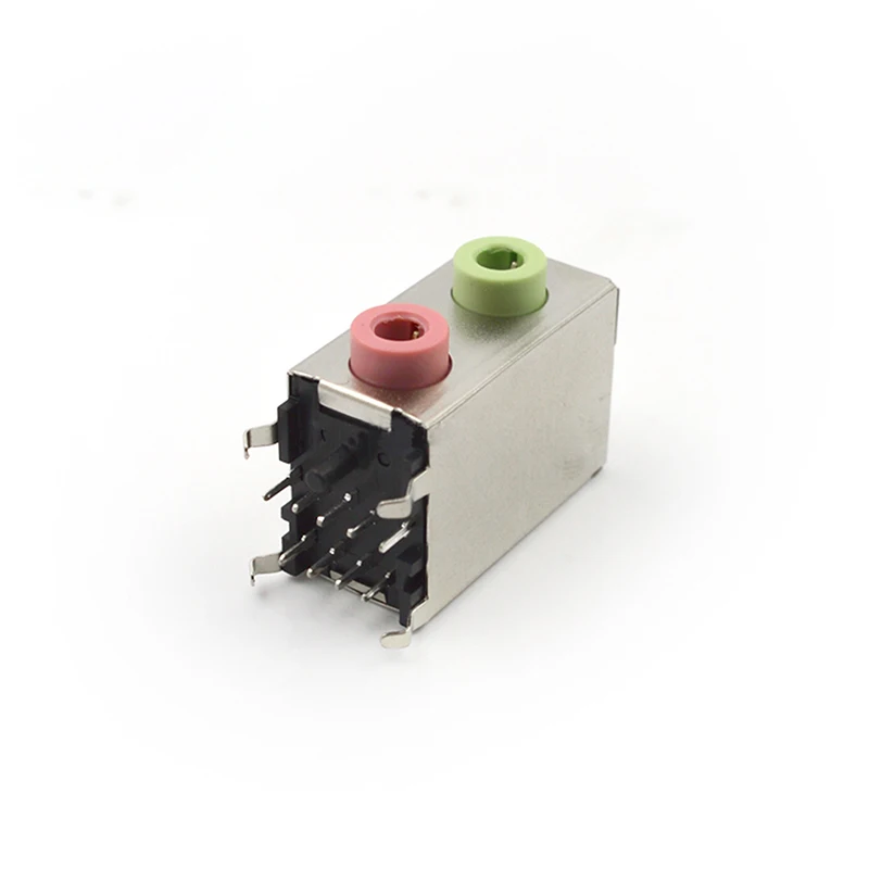 20pcs Headphone Audio Jack Headset Connector 1 2 New Circuit 12 5 Computer Motherboard Socket Plug