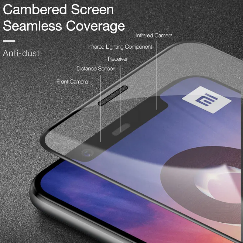 Закаленное стекло CAFELE для Xiaomi Mi 8 SE, ультратонкая Защитная пленка для экрана для Xiaomi Mi 8, гладкая сенсорная пленка с полным покрытием
