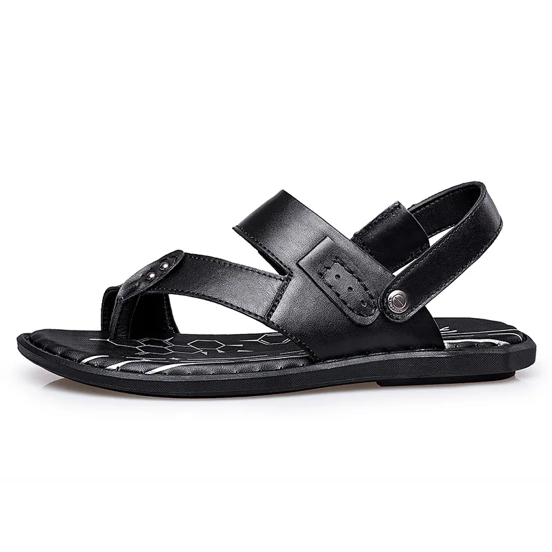 Dos Homens Plana Homem Sapato Tanga Chinelo Size Livre Do Lazer Sandália Praia Falhanço Genuíno De Ar Verão Ao Couro Aleta Sapatos Sandálias Plus 8qWwZ1Pz